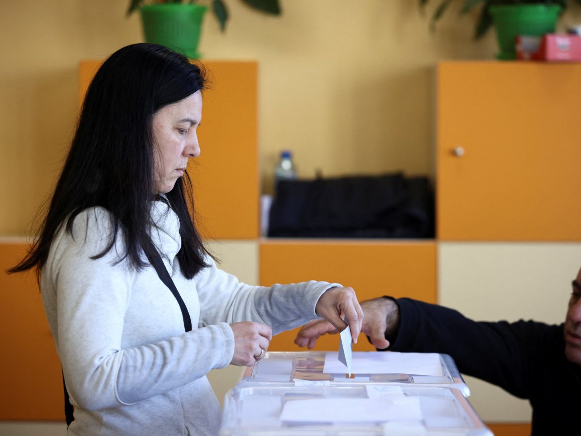 Bulgarians vote in eighth election as Rumen Radev seeks to end political chaos