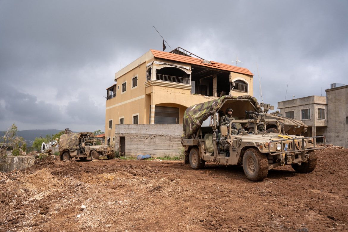 Israeli troops establish forward defense line in southern Lebanon