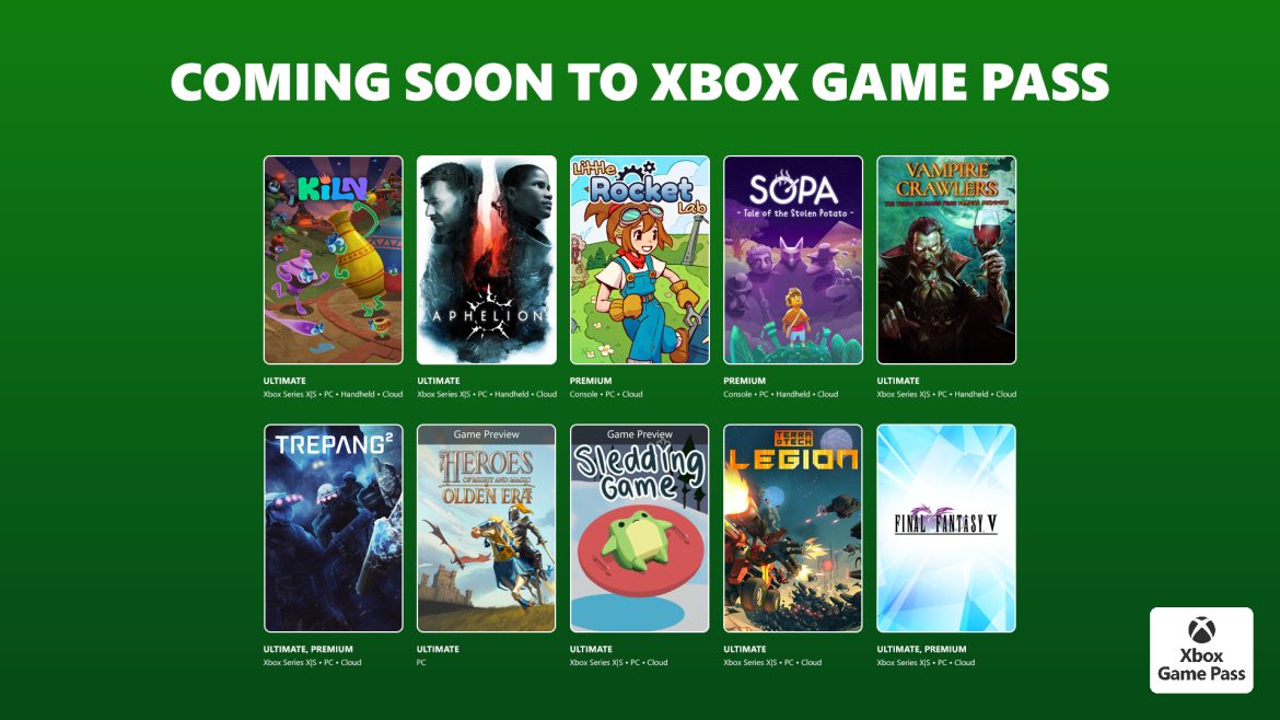 Microsoft Adds Kiln, Aphelion, Final Fantasy V to Xbox Game Pass Starting April 2026
