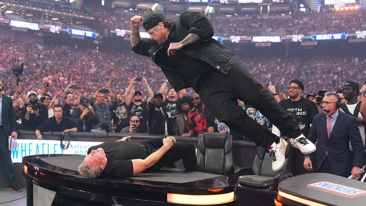 Jelly Roll Triggers Chaos at WrestleMania 42, Helps Cody Rhodes Retain Title Amid Fan Debate Over Celebrity Storylines