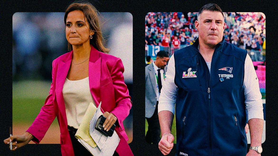 The Athletic launched an internal investigation into Russini's coverage and relationship with Vrabel