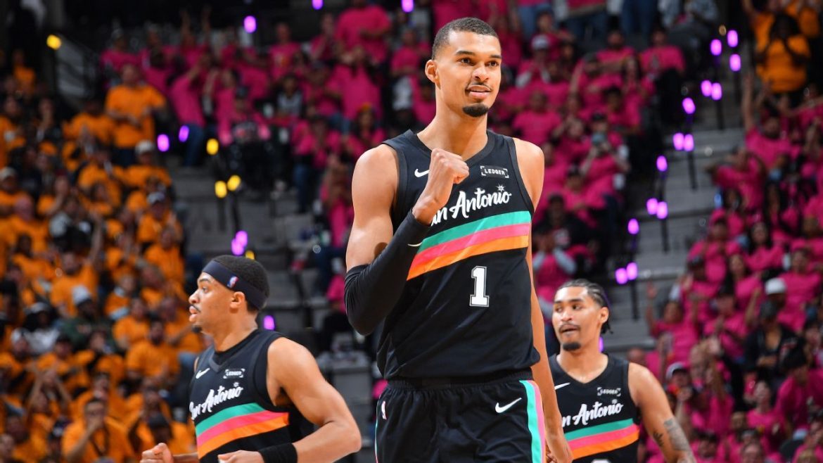 Wembanyama’s Historic Playoff Debut Powers Spurs’ 111-98 Win Over Trail Blazers