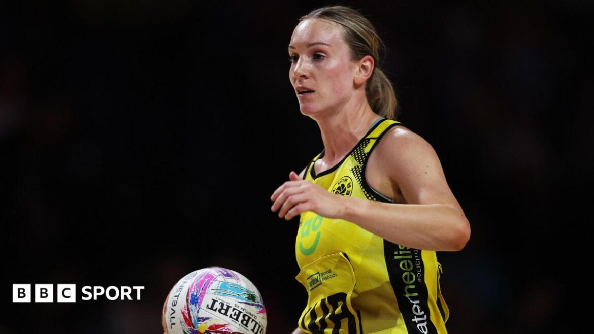 England wing attack Natalie Metcalf