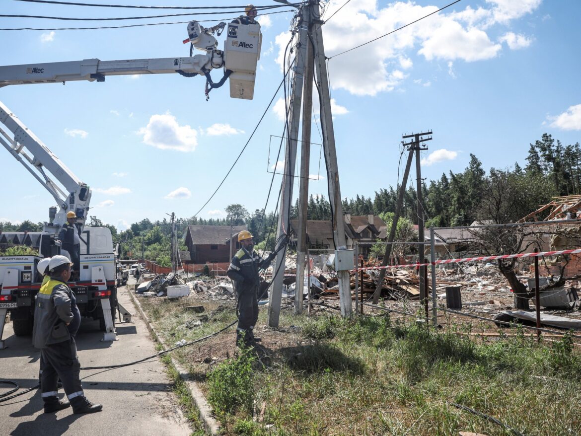 At least 11 killed in Ukrainian and Russian strikes as holiday camp hit