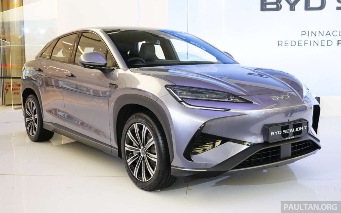 BYD Launches 2026 Sealion 7 in Malaysia With New Dynamic Variant from RM163,800
