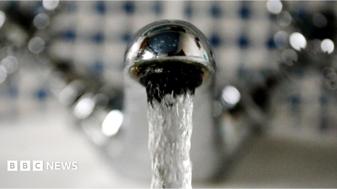 A running tap