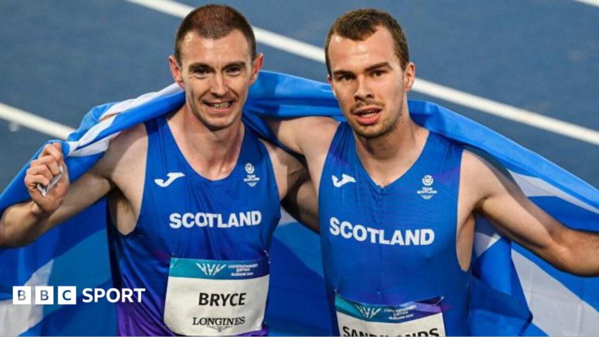 Ben Sandilands (right) and Steven Bryce (left)