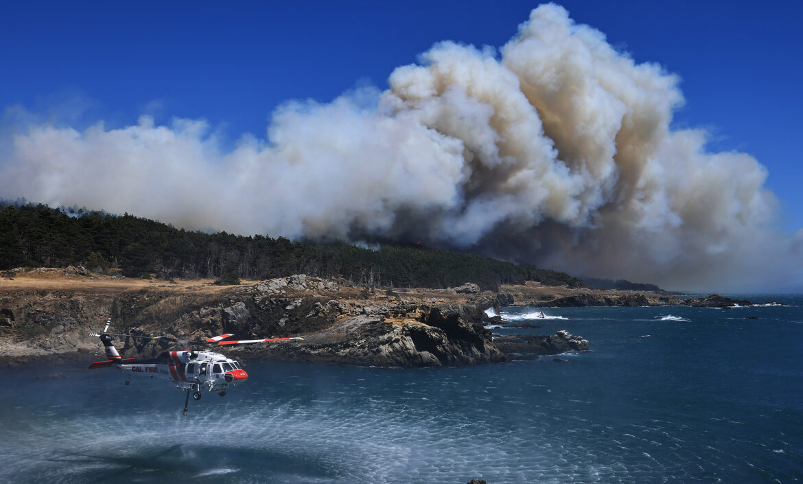 Sonoma Coast Wildfire Forces Evacuations and Closes Highway 1