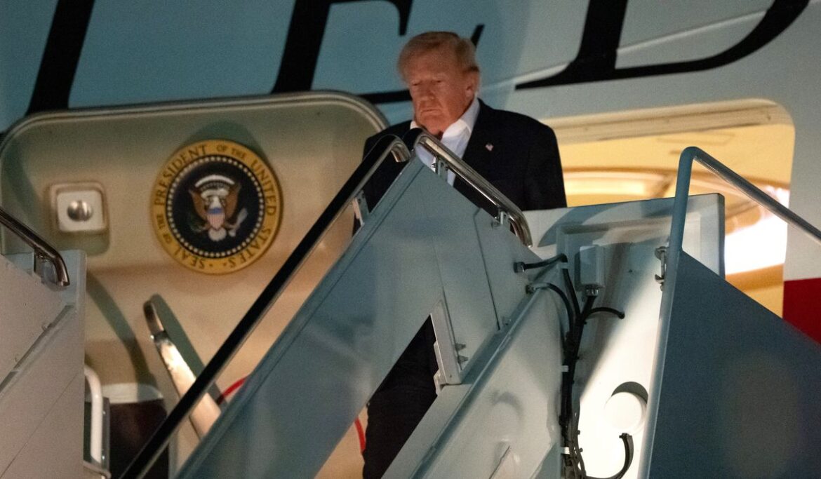 White House says Air Force One switch was