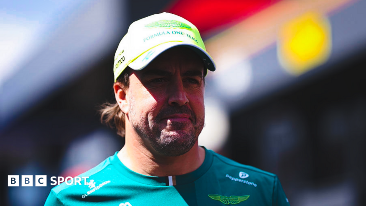 Fernando Alonso pictured at the Hungarian Grand Prix