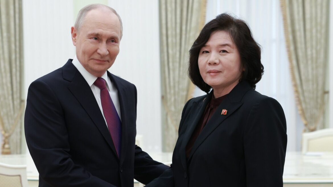 President Vladimir Putin and Choe Son Hui Discuss 2024 Strategic Partnership Treaty