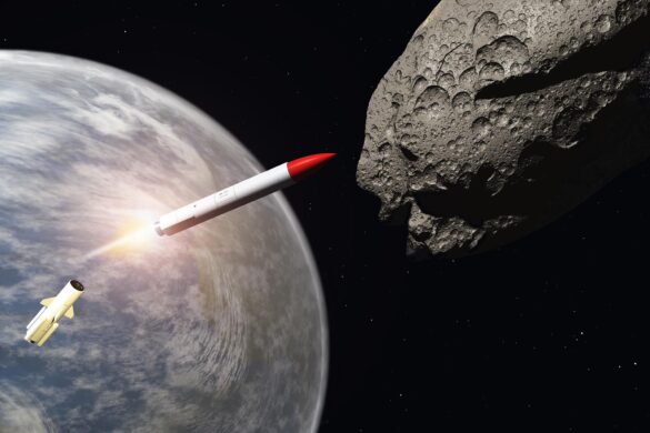 Chinese scientists have proposed an unorthodox anti-asteroid measure that involves penetrating an Earth-bound rock and then