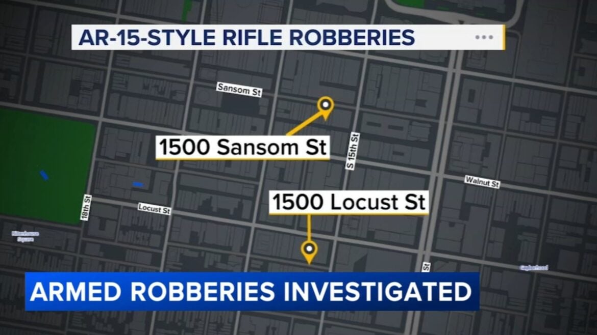 Philadelphia Police Investigate Second AR-15 Robbery in Center City