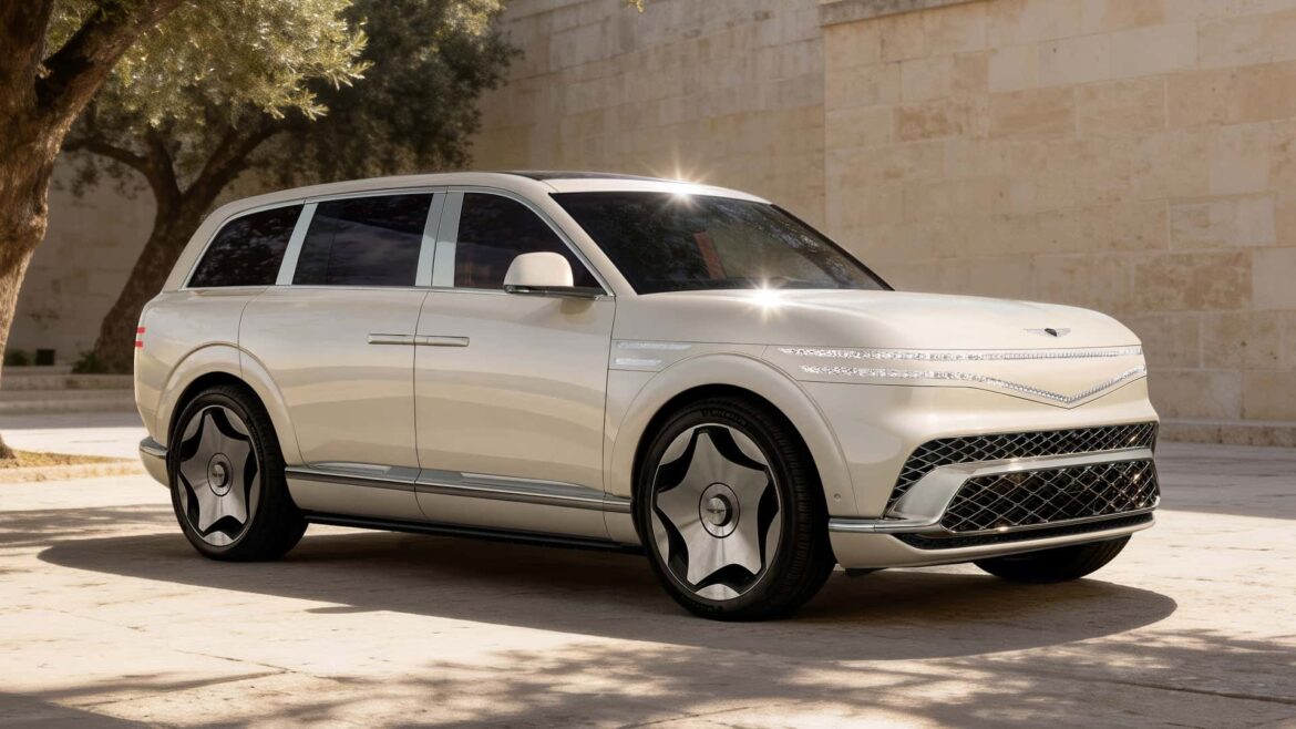 2027 Genesis GV90 Debuts As A Flagship SUV With Coach Doors: Design