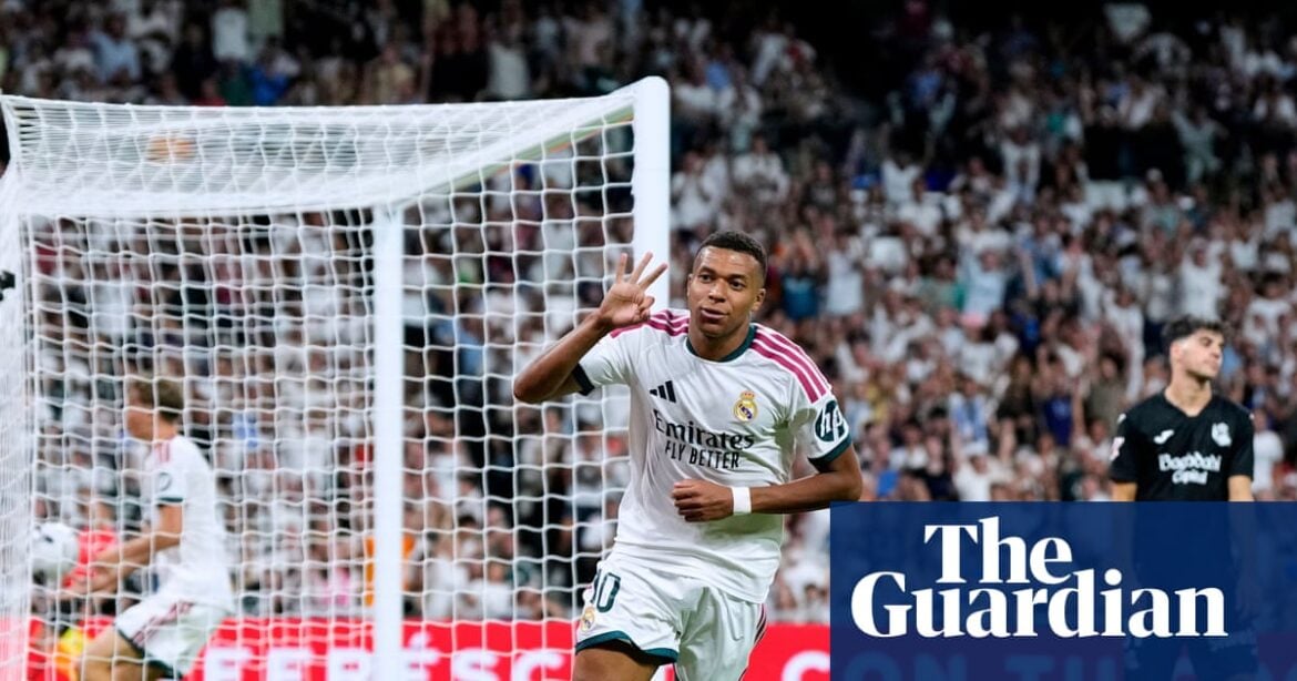 Kylian Mbappé Hat-Trick Leads Real Madrid to 4-1 Win Over Real Sociedad