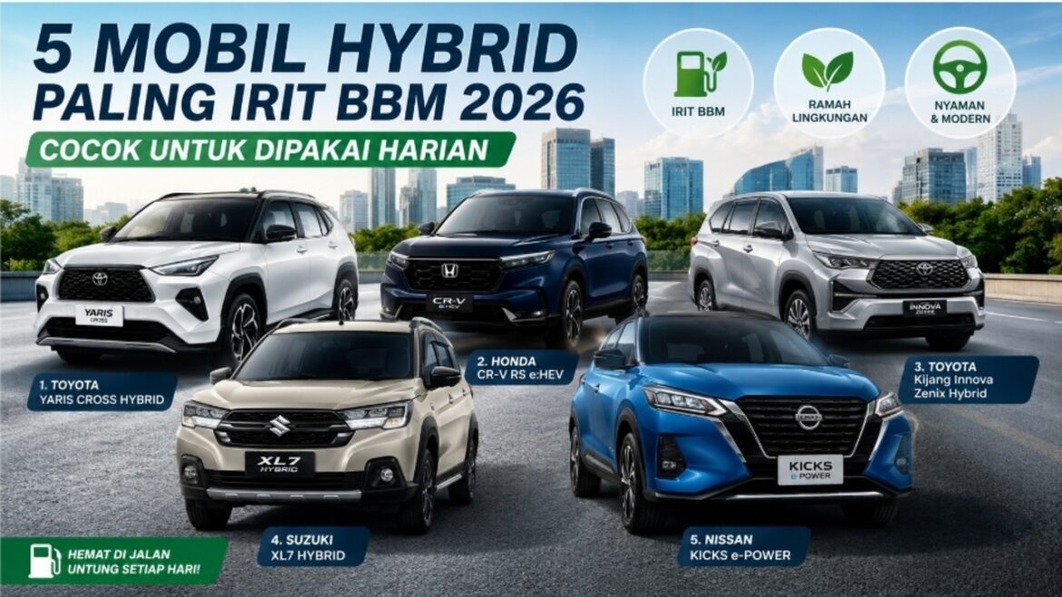Hybrid Cars Gain Popularity in Indonesia as GIIAS 2026 Showcases New Models