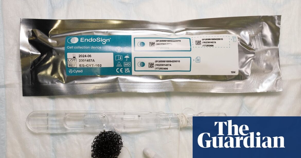 UK Pharmacies Trial Capsule Sponge Test to Detect Precancerous Oesophagus
