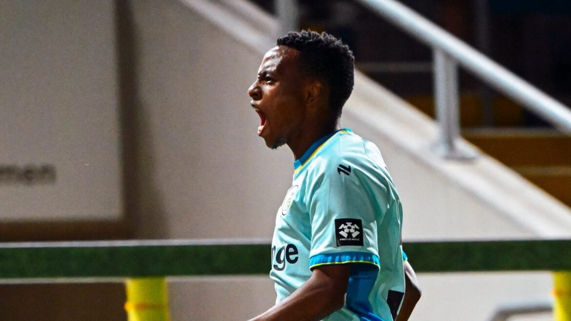 Relebohile Mofokeng scores first goal as Union SG thrash Westerlo 5-1