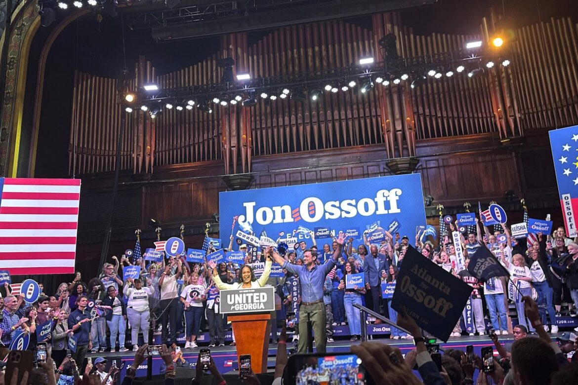 Jon Ossoff’s 2028 Chances As He Takes Aim at Trump Aide Natalie Harp - Newsweek featured image