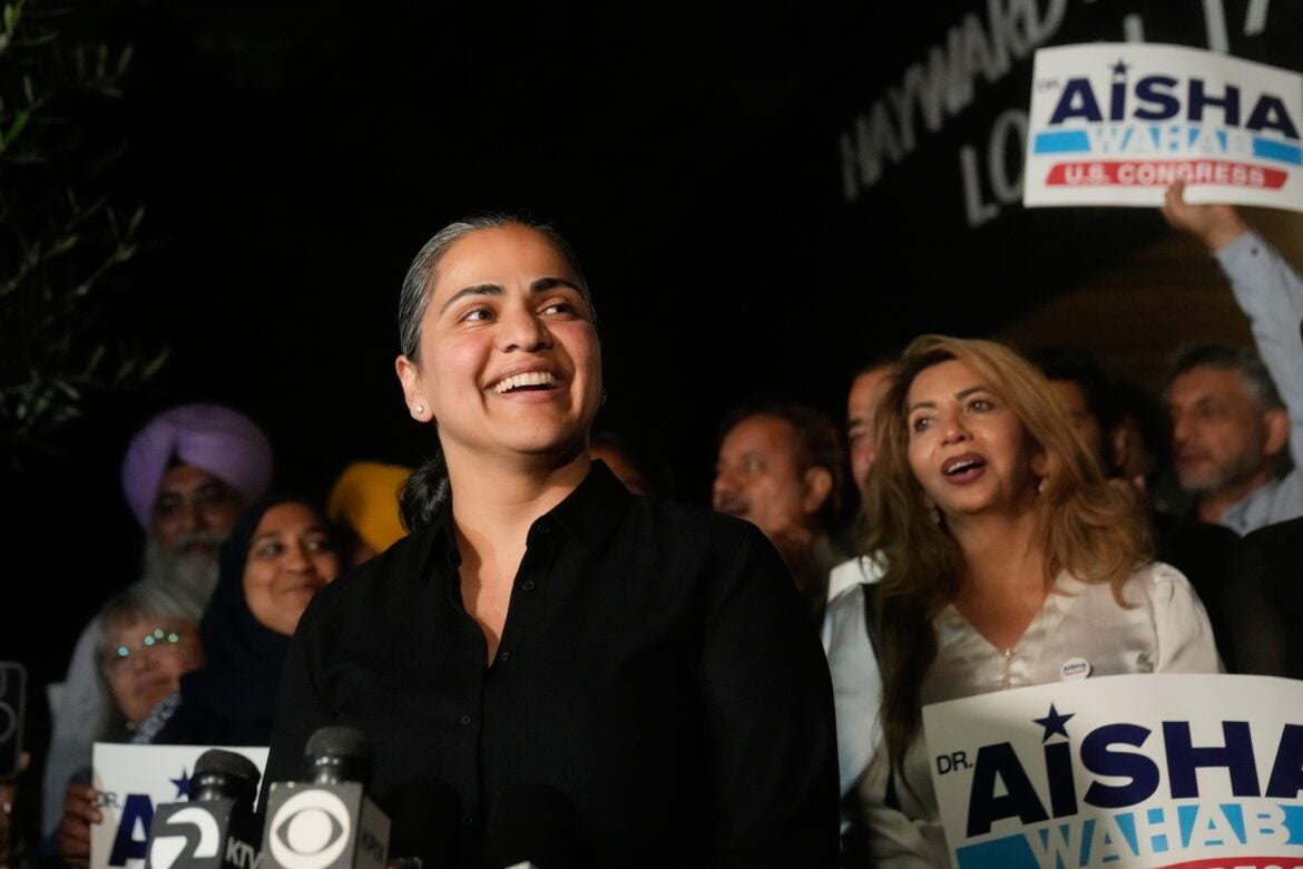 Aisha Wahab Wins California Special Election to Become First Afghan American in Congress