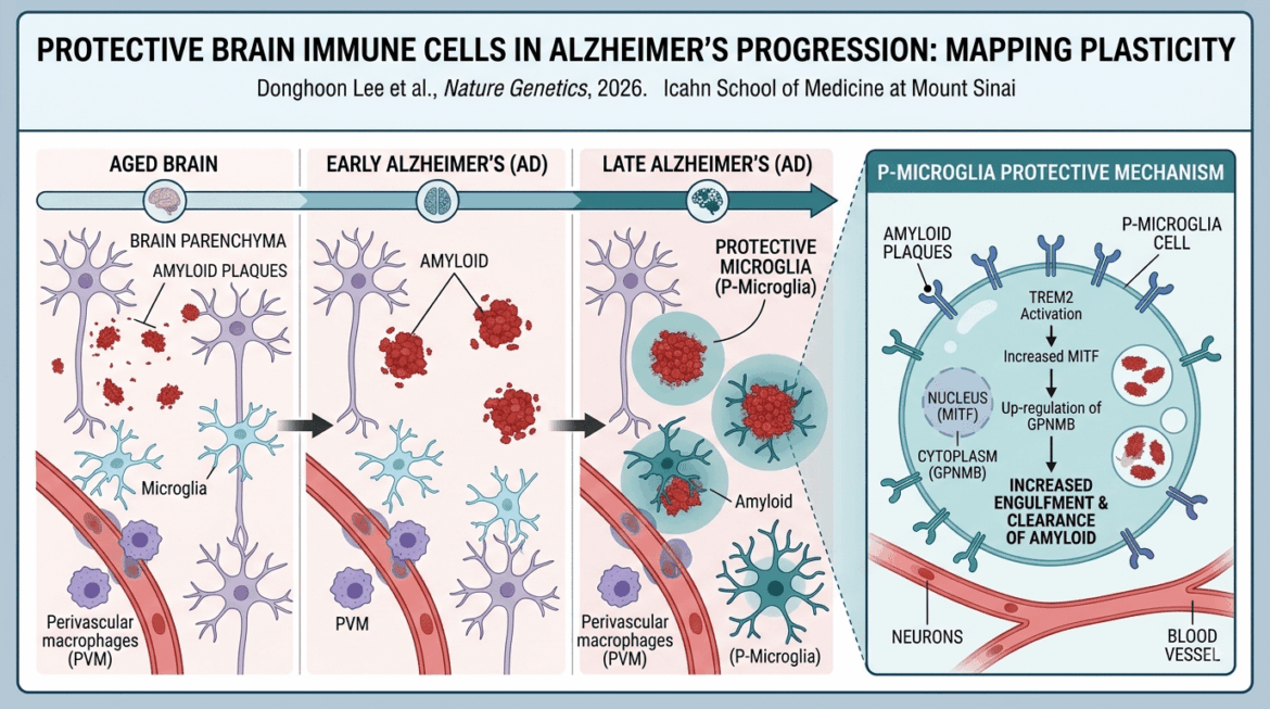 Alzheimer's Disease Study Reveals Protective Brain Immune Cells