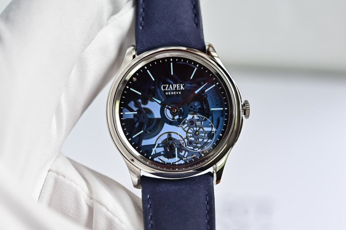 Czapek & Cie Debuts Limited Edition Promenade Transparencies Aqua Blue