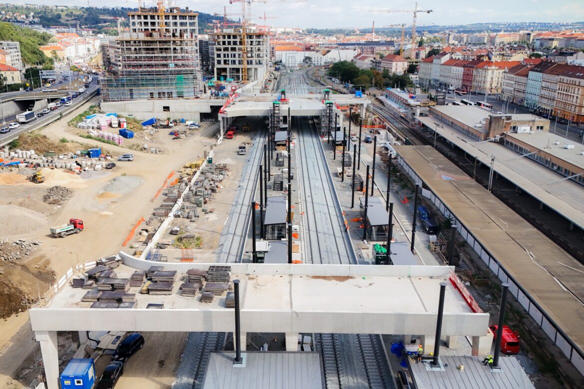 Smíchov Station Overhaul Enters New Phase with Rail Disruptions