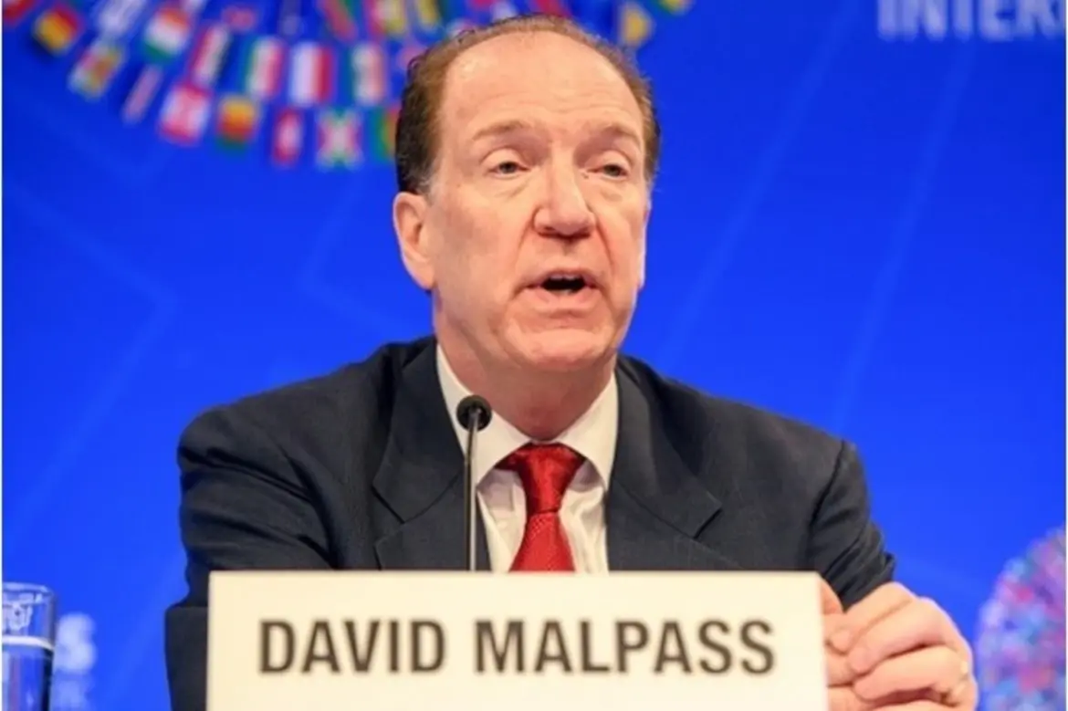 David Malpass Warns Ethiopia Currency Float Deepens Poverty