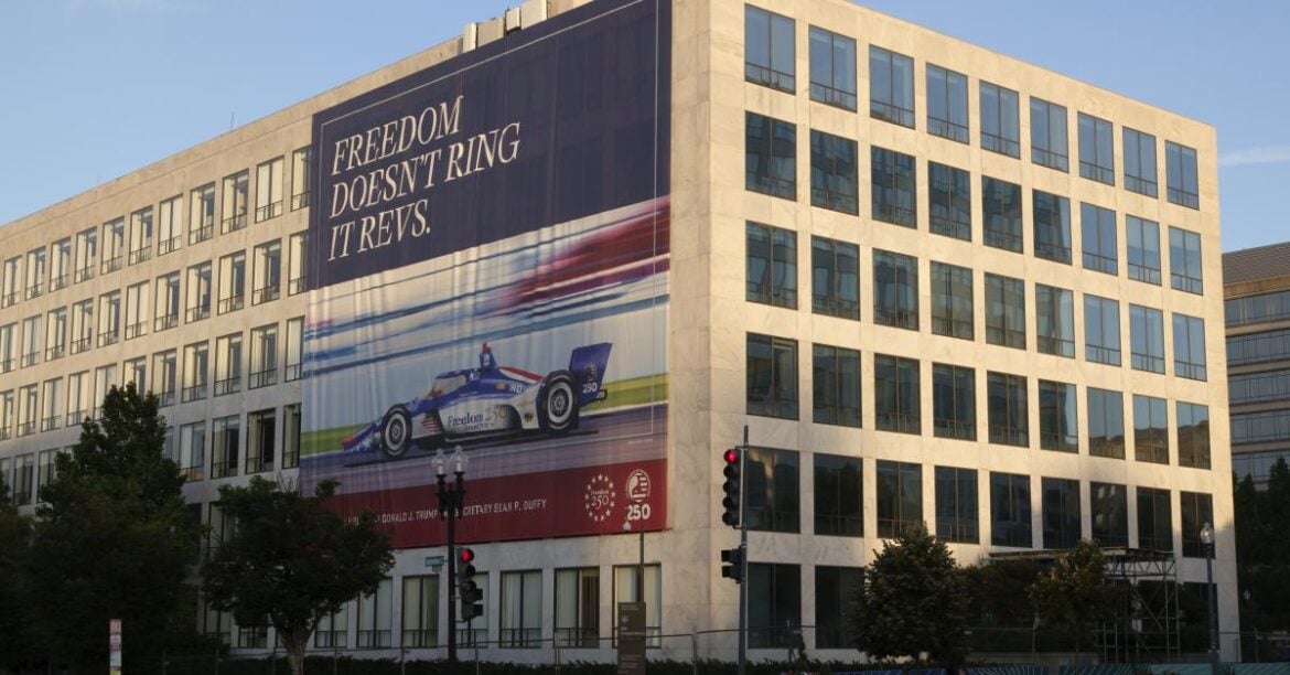 Banner for Freedom 250 Grand Prix | Getty Images