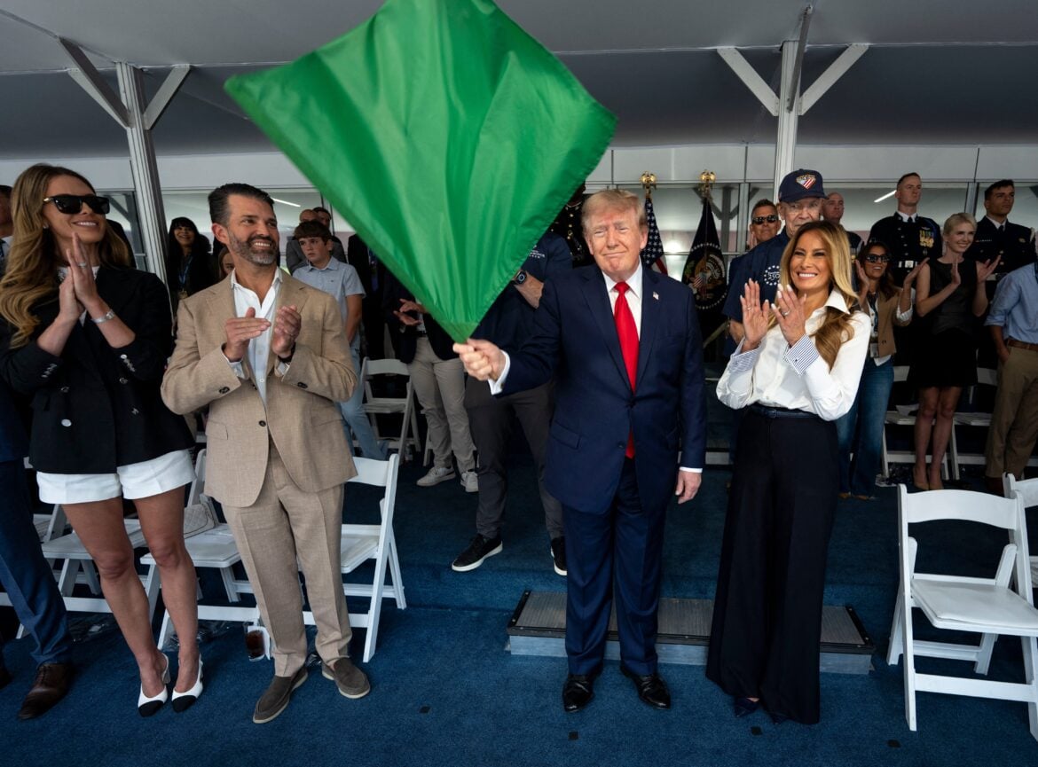 Trump Opens IndyCar Race on National Mall