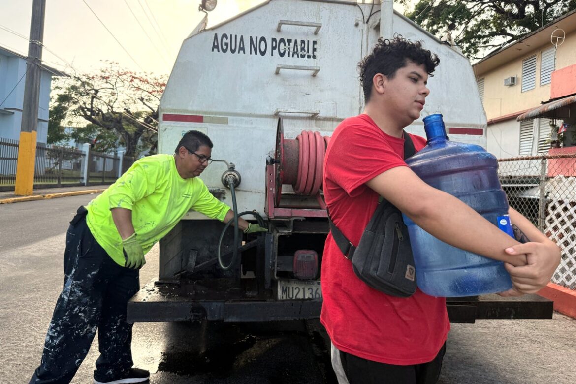 Puerto Rico begins water rationing for 180,000 residents amid severe drought