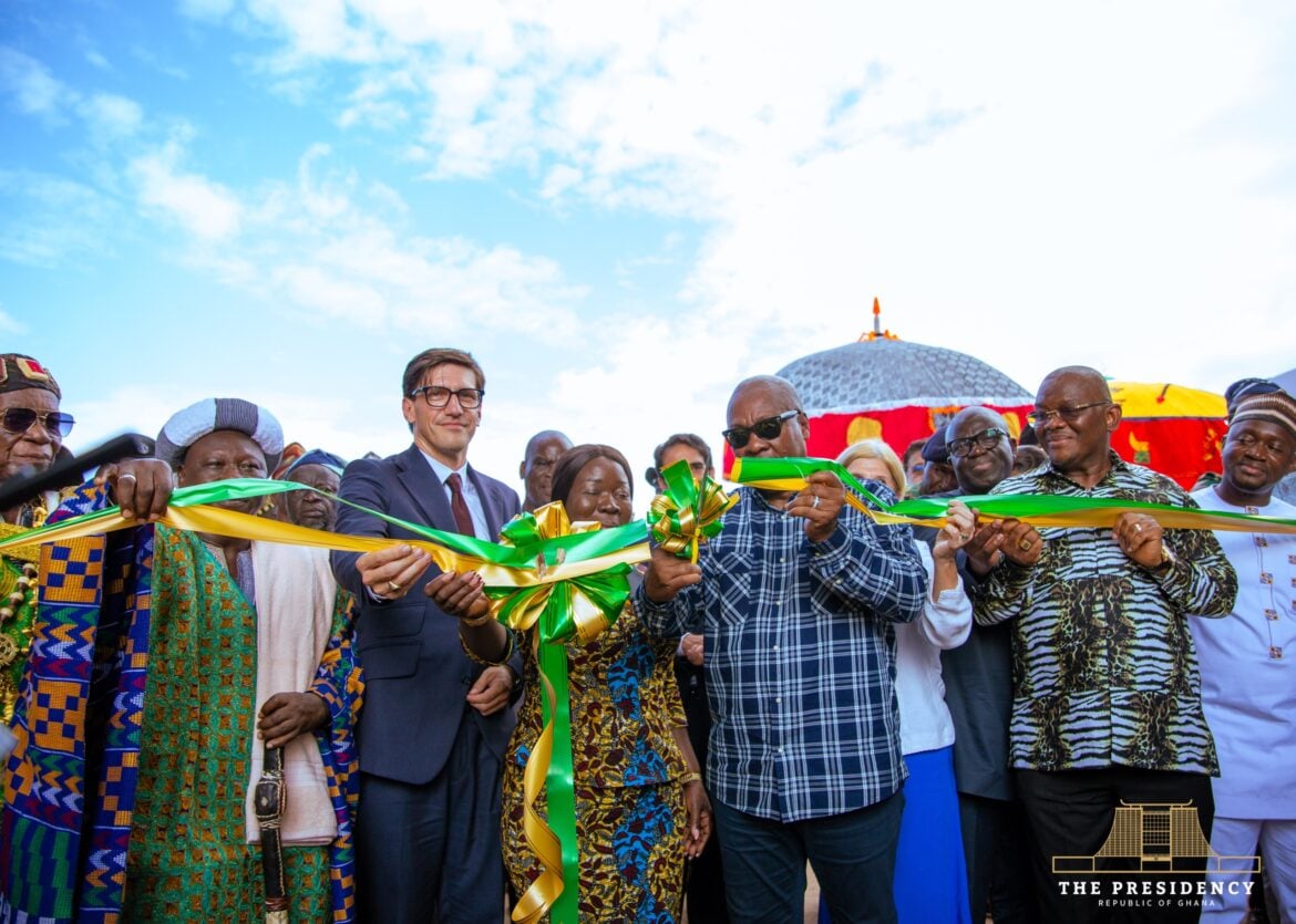 Mahama Launches Northshore Apparel Hub to Boost Northern Jobs