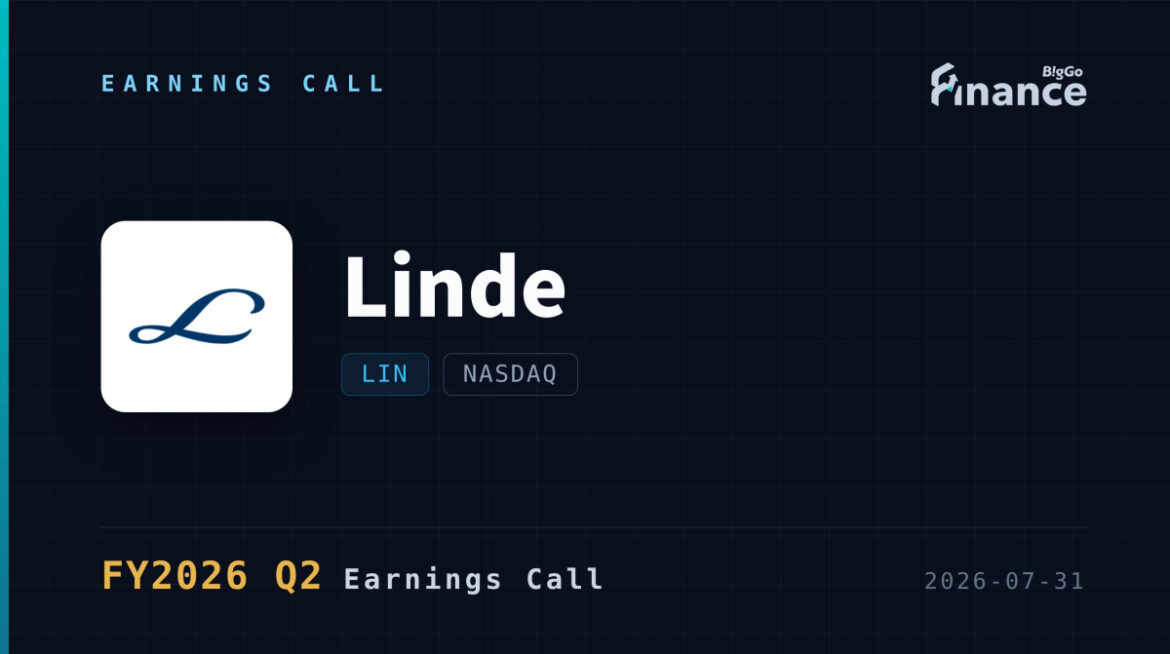 [LIN Q2 2026 Earnings Call] Record $9.3B Sales, 10% EPS Growth Mask Lincare Margin Squeeze, Prompting Strategic Review