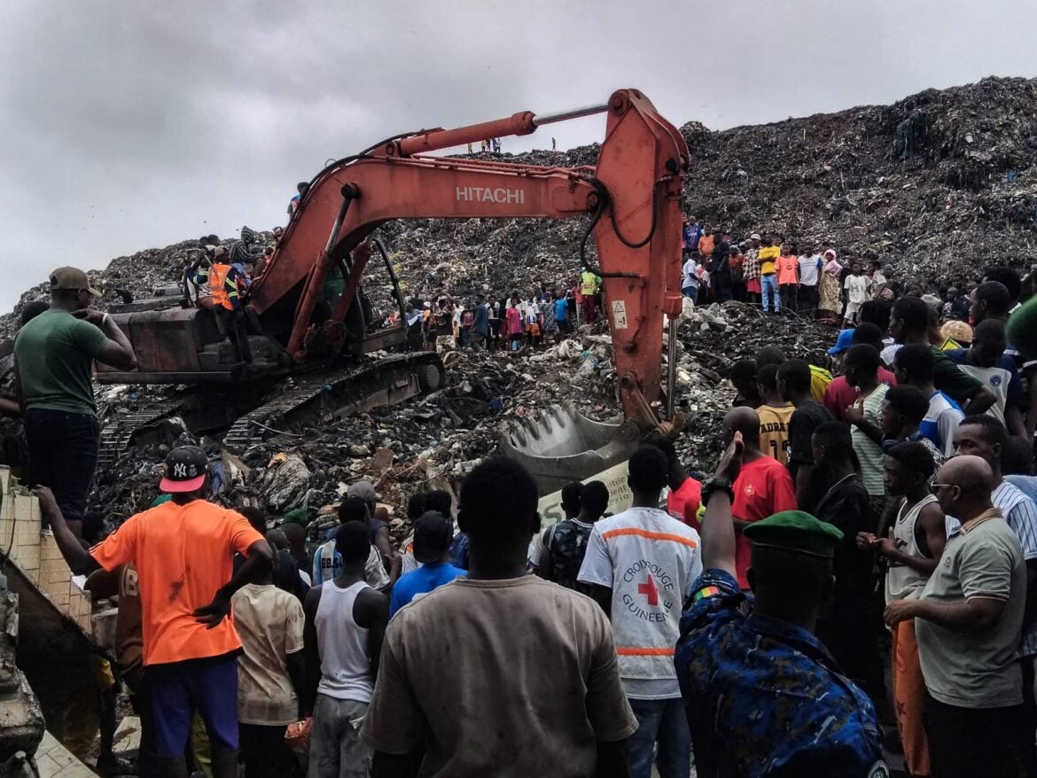 Landfill collapse in Guinea kills at least 30 people