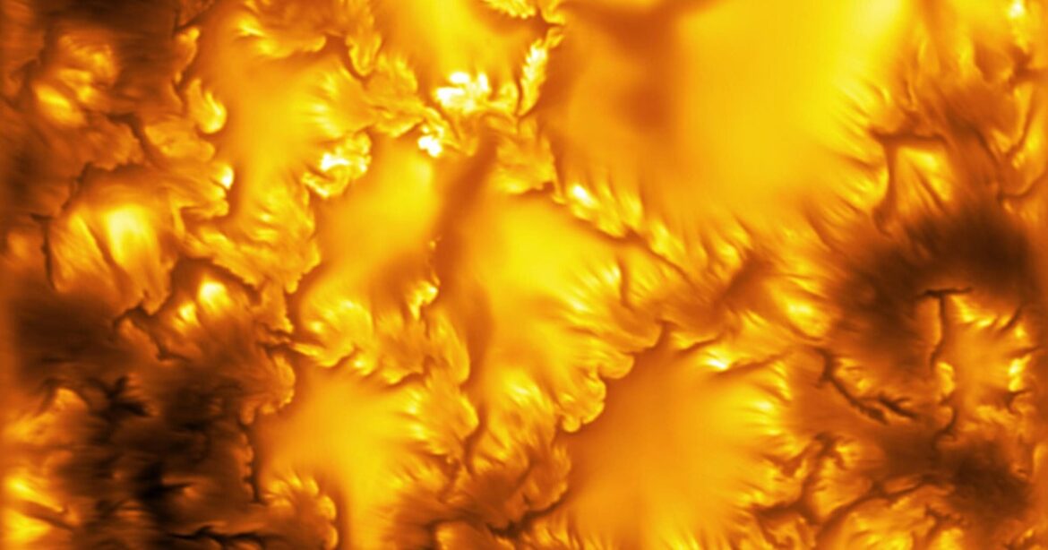 Sun's Surface Images Reveal First Direct Proof of Kelvin-Helmholtz Instability