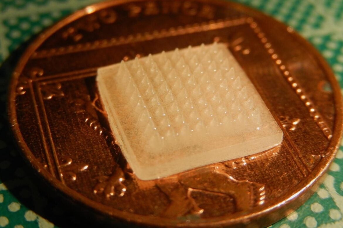 3D-Printed Microneedle Patch Developed for Skin Cancer Treatment