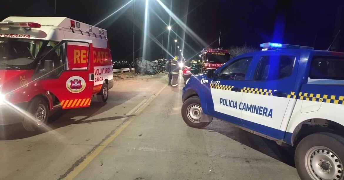 Four Dead in Frontal Collision in Alta Gracia, Córdoba