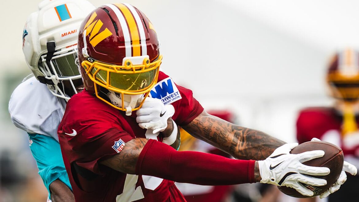 Jayden Daniels and Stefon Diggs Show Early Chemistry in Joint Practice
