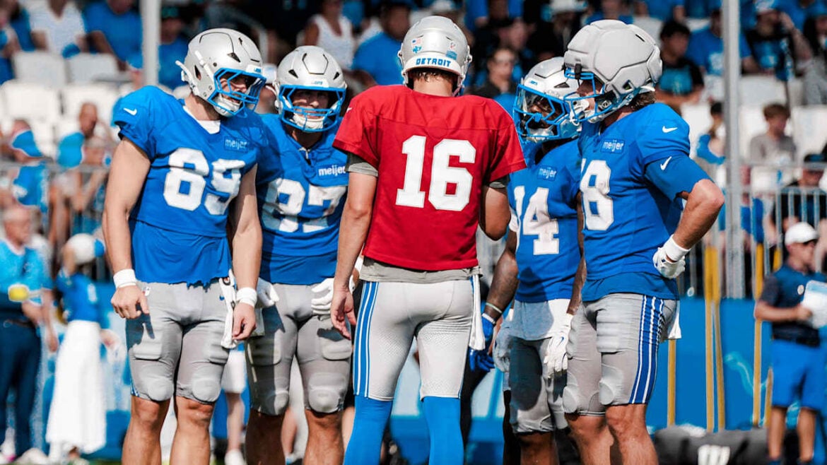 Detroit Lions Set 53-Man Roster: Josh Dobbs Stays, Luke Altmyer Waived