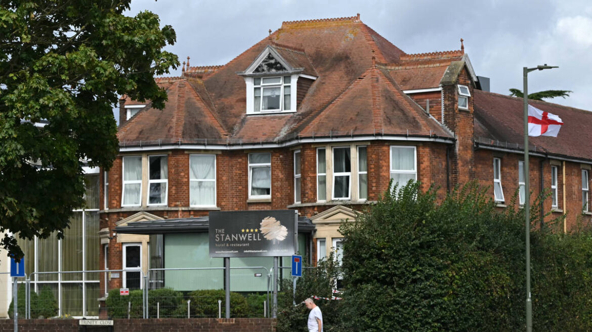Support worker fighting for life after stabbing at Surrey asylum hotel