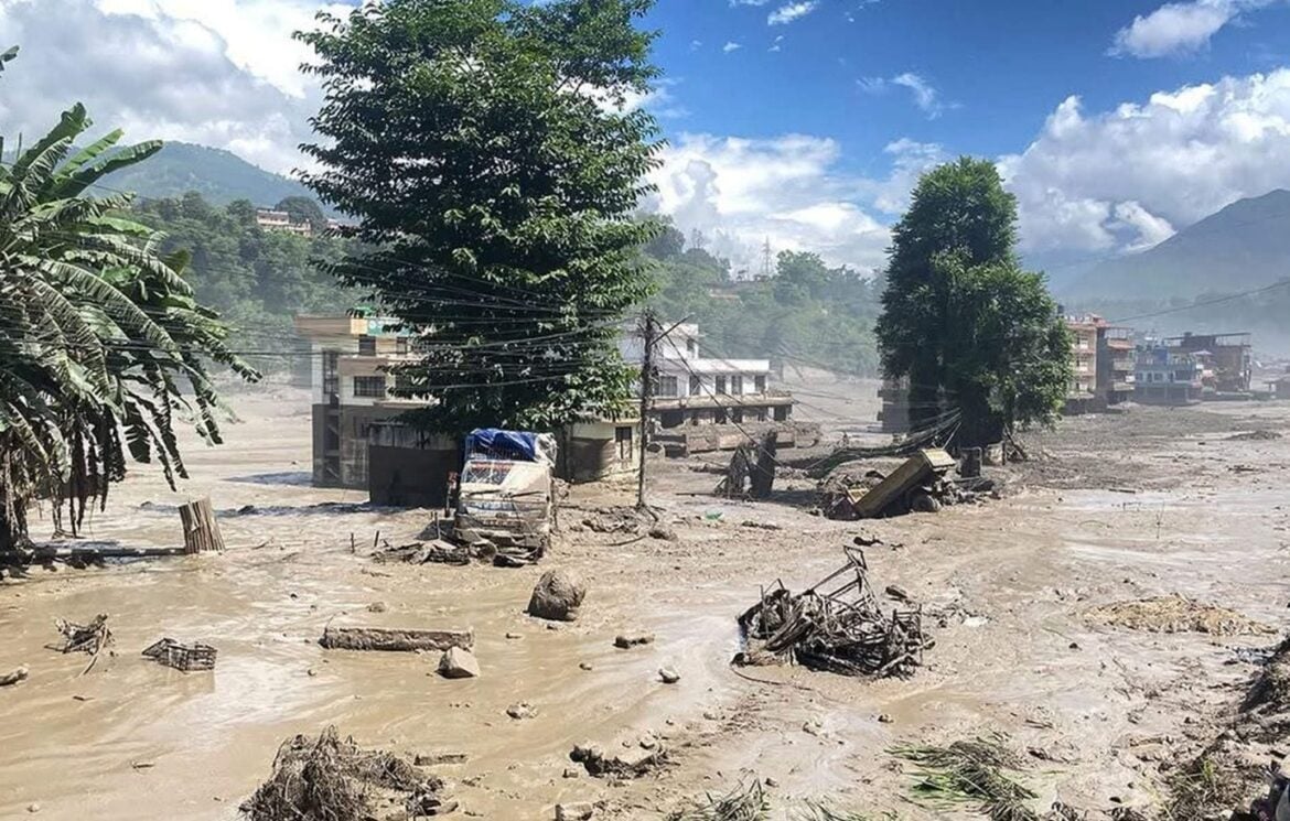 Nepal-Tibet Devastating Flood and Landslide Leaves 160 Dead