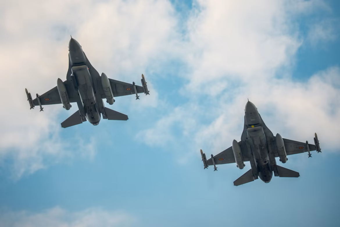 NATO Jets Shoot Down Stray Drone Over Latvia After Russian EW Interference