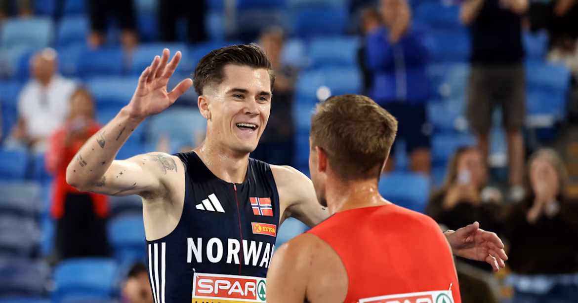 Jakob Ingebrigtsen Wins 5000m Gold at European Athletics Championships
