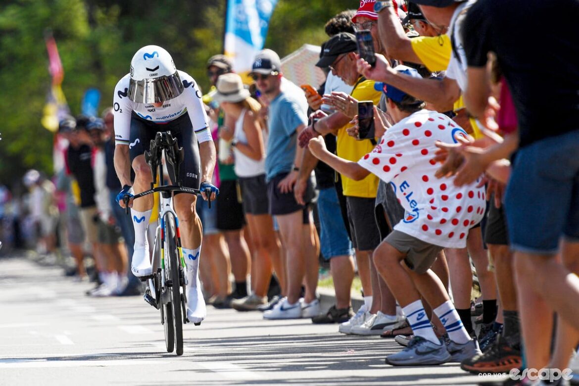 Marlen Reusser wins Stage 4 time trial to claim Tour de France Femmes yellow jersey