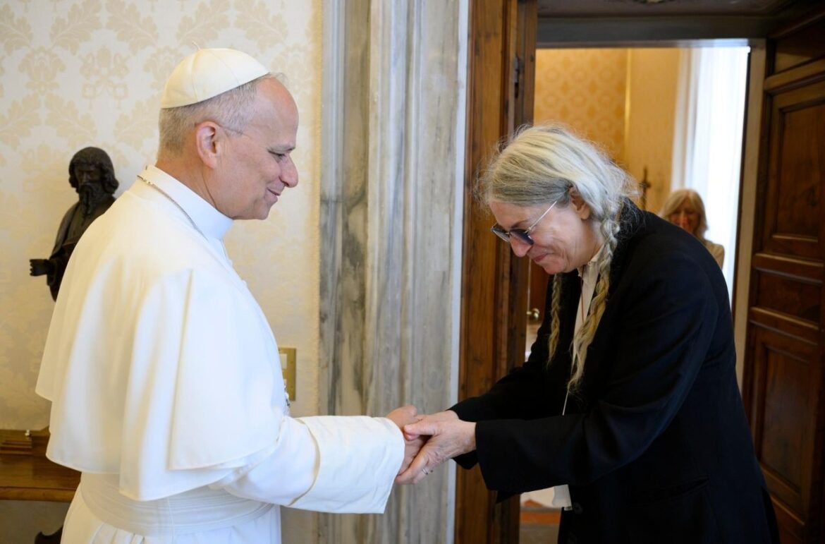 Patti Smith Meets Pope Leo XIV at the Vatican to Discuss Music and Faith