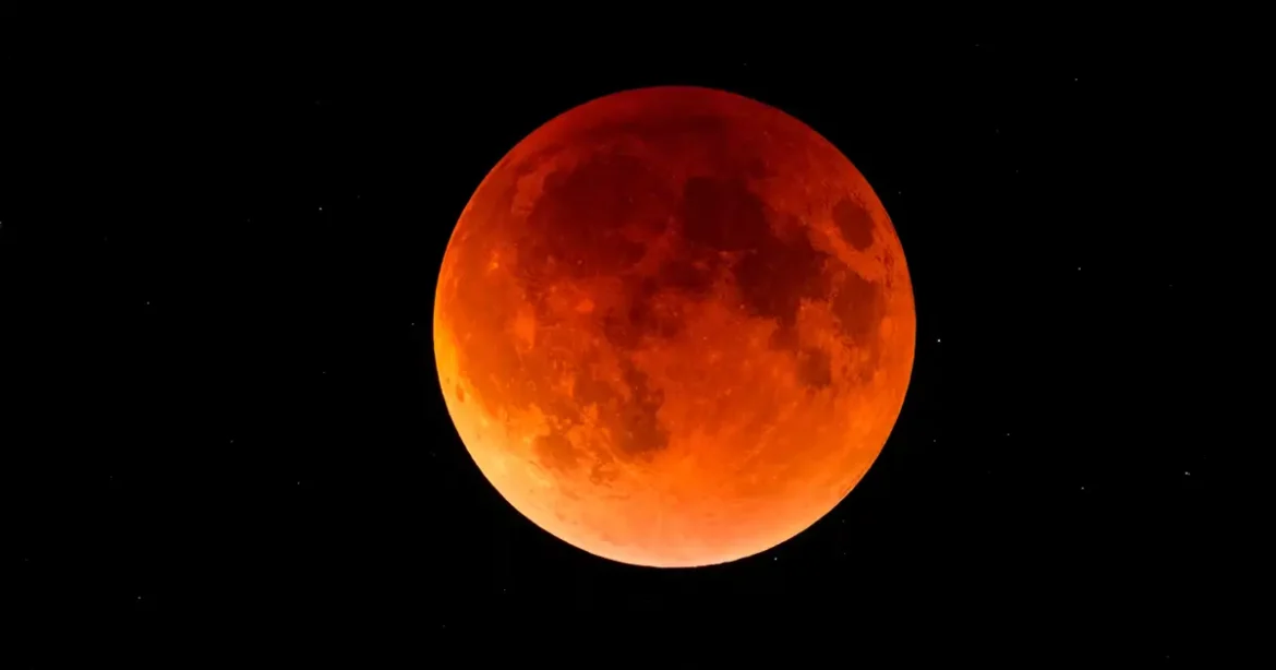 Lunar Partial Eclipse Visible Over Western Spain on August 28