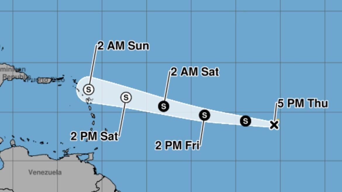 Tropical Storm Dolly to Weaken Before Caribbean Hit