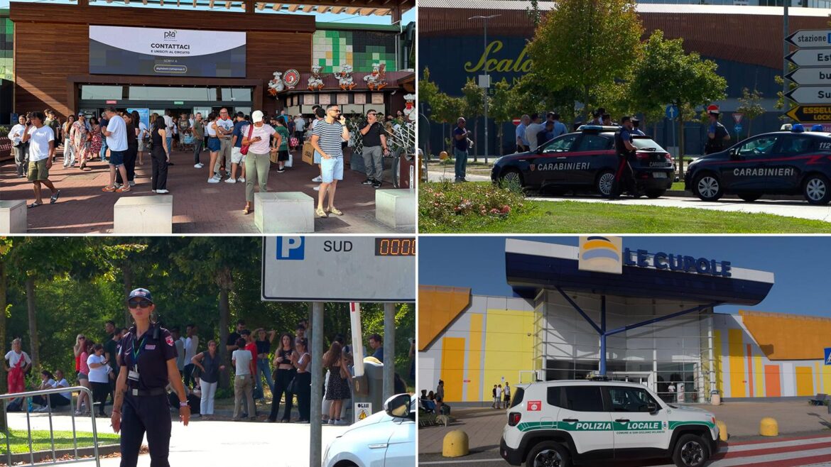 Allarme bomba a Scalo Milano, Fiordaliso, Le Cupole e Bonola: evacuati cittadella dello shopping e centri commerciali