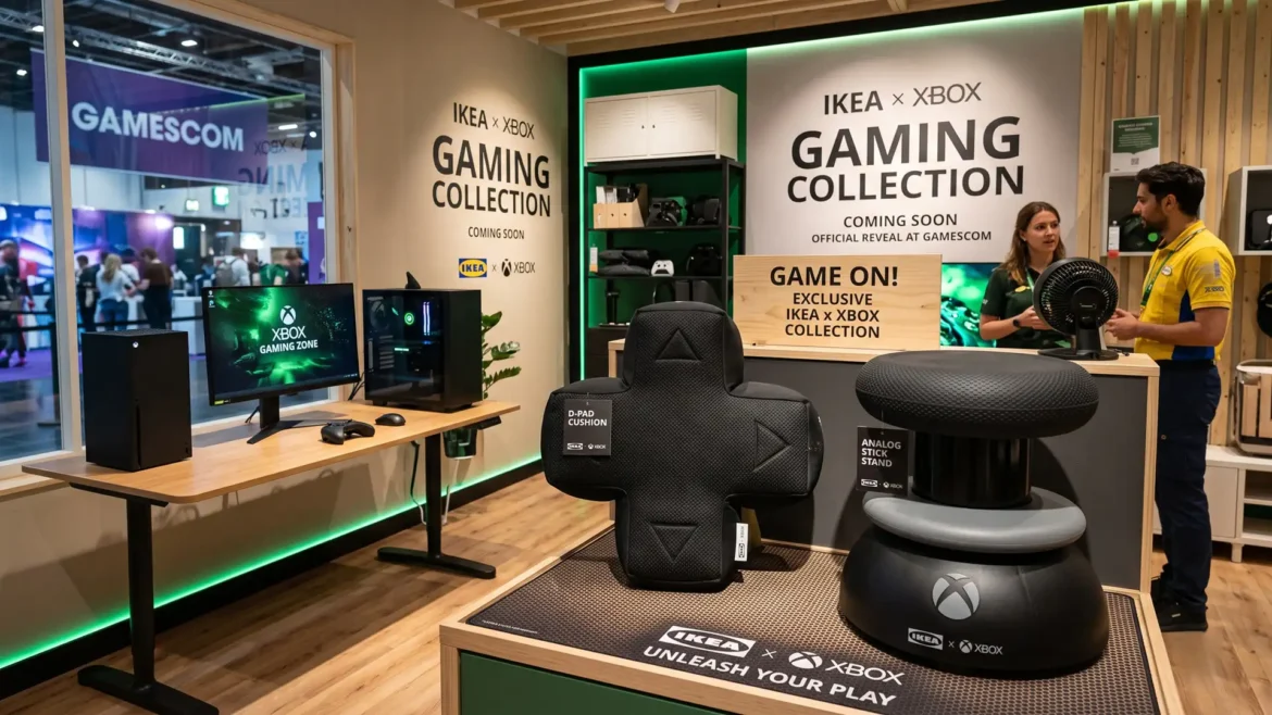 Xbox IKEA Unveils Gaming Furniture Line