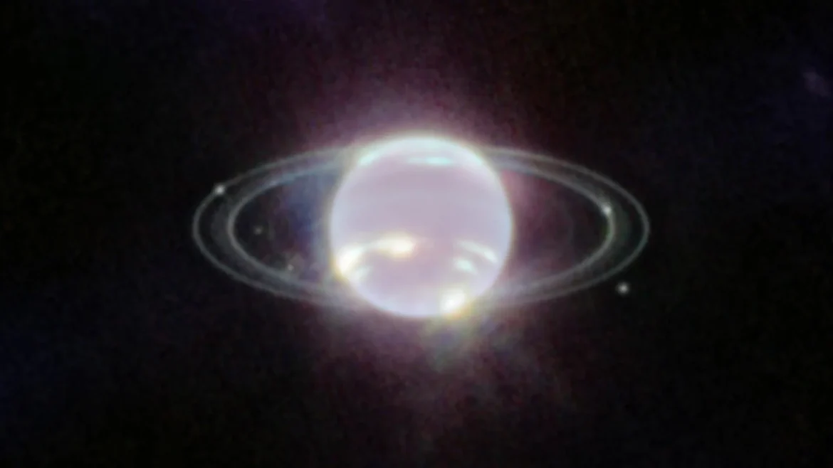 James Webb Telescope Reveals Neptune Moons Are Shattered Water Worlds